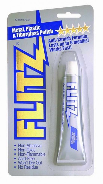 免费Flitz抛光膏试用装，用于清洁，抛光和保护所有的金属，玻璃及塑料等表面