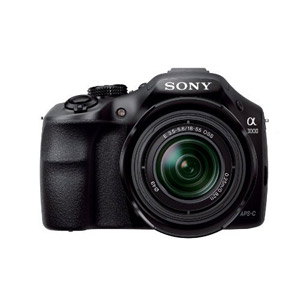 SONY ILCE3000KB A3000 20.1MP DSLR CAMERA WITH 18-55MM LENS单电相机