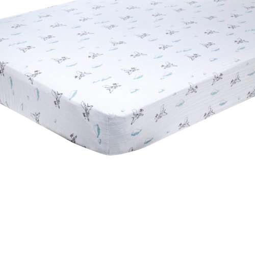 aden + anais Classic Crib Sheet - Liam the Brave - Flying Dog