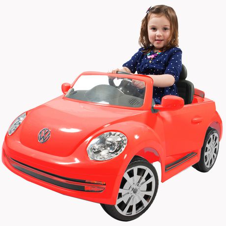 ROLLPLAY 6V VW BEETLE RED 甲壳虫儿童电动车