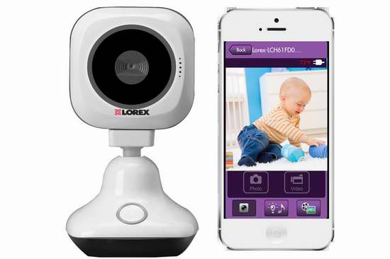 HD WiFi security camera with remote viewing无线监控摄像头