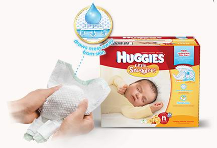 免费赠送价值13元Huggies Little Snugglers Step size新生儿纸尿裤