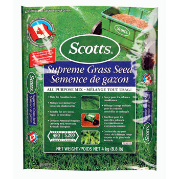 Scotts® Supreme Grass Seed草种4 x 4 kg