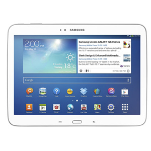 翻新SAMSUNG GALAXY TAB3 10.1 WITH WI-FI, SMART REMOTE & MHL平板电脑