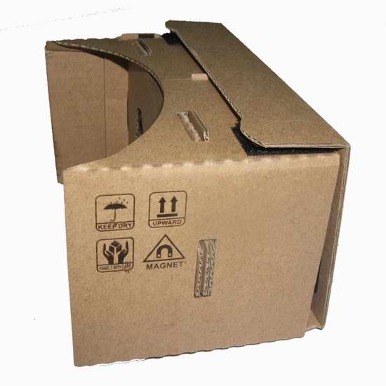 Google Cardboard虚拟现实3D眼镜，适用于5寸屏智能手机