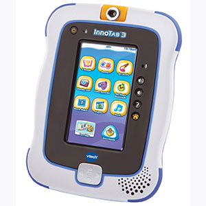 VTECH INNOTAB 3 PLUS INTERACTIVE TABLET WITH RECHARGEABLE BATTERY KIT (ENGLISH) - BLUE - DAMAGED BOX儿童平板电脑