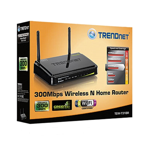TRENDnet 300Mbps Wireless N300 Home Router家用无线路由器