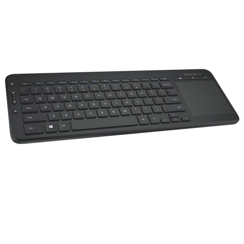 Microsoft All-In-One Wireless Media Keyboard (N9Z-00002)无线全功能的键盘，配备触摸板半价特卖！