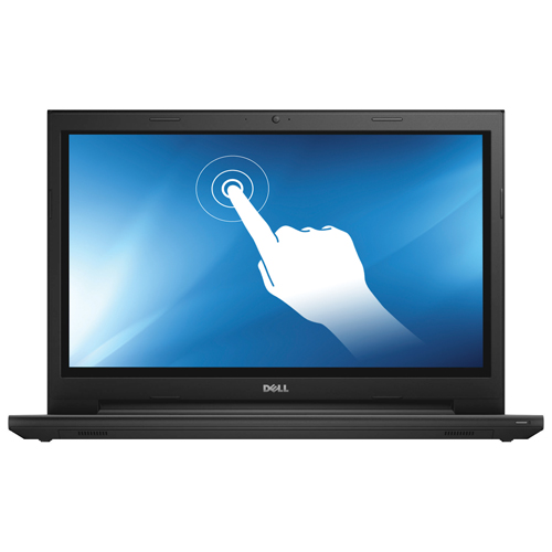 Dell Inspiron 15.6" Touchscreen Laptop - Black (AMD A6-6310/ 1TB HDD / 8GB RAM / Windows 8.1)触摸屏笔记本
