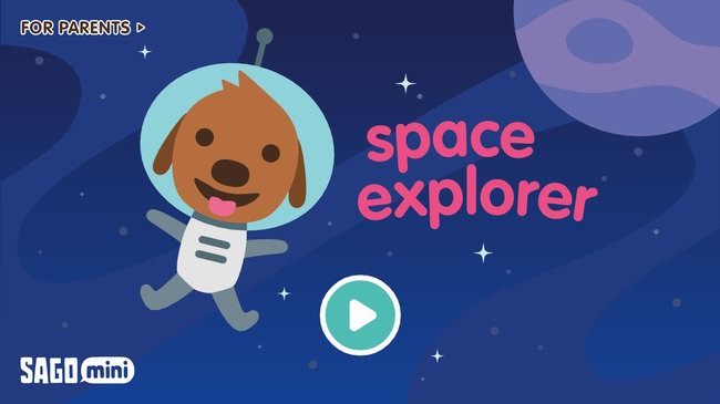 太空探险Sago Mini益智游戏APP本周免费，适合学前儿童