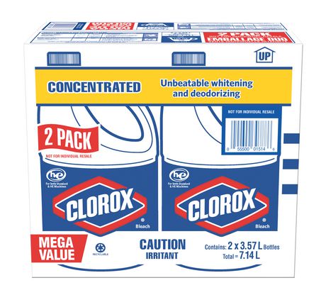 Clorox Liquid Bleach 3.57L x 2 Pack 漂白液
