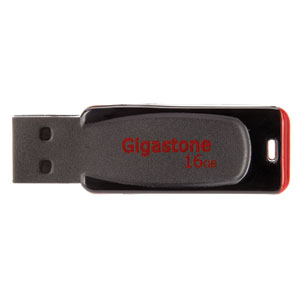 GIGASTONE 16GB USB 2.0 THUMB DRIVE U盘