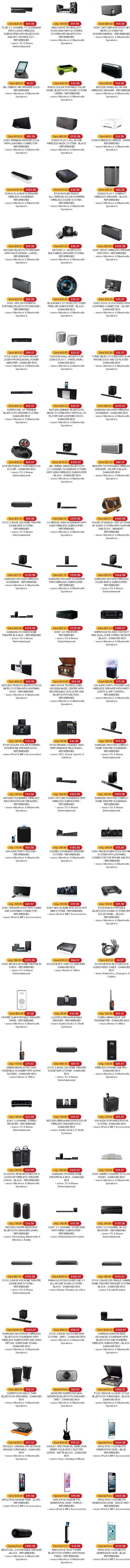 赶快下手！The Source翻新及展示品又开始大幅减价清仓了！