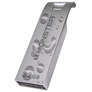 MONSTER DIGITAL 32GB SUPER SPEED SPORT 80 USB 3.0 FLASH DRIVE 32GB U盘