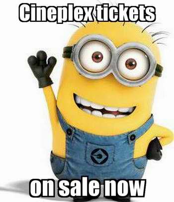 Cineplex返校季特卖，8月31日-9月4日期间电影全部按周二折扣价特卖！