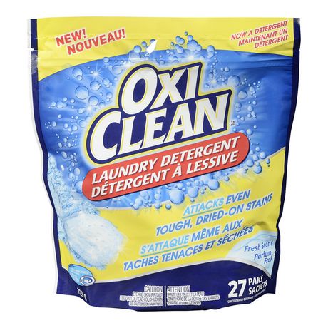OxiClean™ Laundry Detergent Packs, Fresh Scent 果冻洗衣球27颗