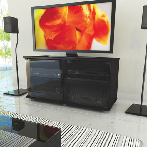 Sonax TV Stand for TVs Up To 46" (T-101-JFT) - Black电视柜4折清仓