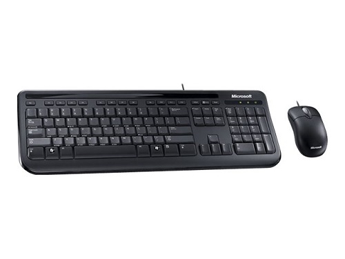 Microsoft Wired Desktop 400 for Business - Keyboard and mouse set USB有线键盘鼠标套装