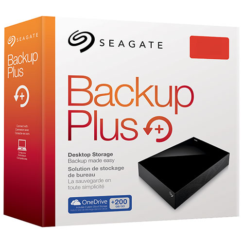 Seagate Backup Plus 8TB 3.5" 5900RPM USB 3.0 External Hard Drive (STDT8000100) 8TB移动硬盘
