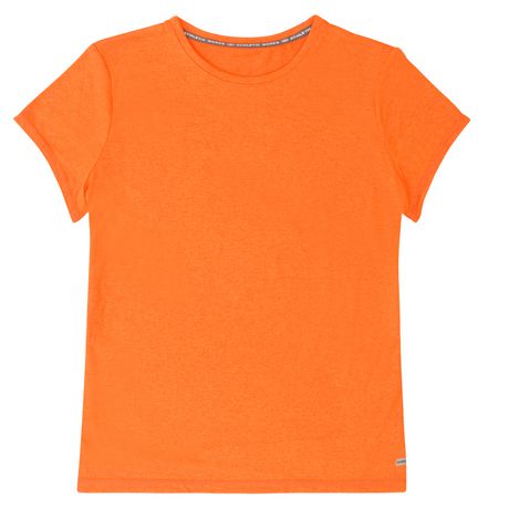 Walmart近400款服饰1元起清仓，Athletic Works Womens Crewneck T-shirt 女式T恤1元，两色可选