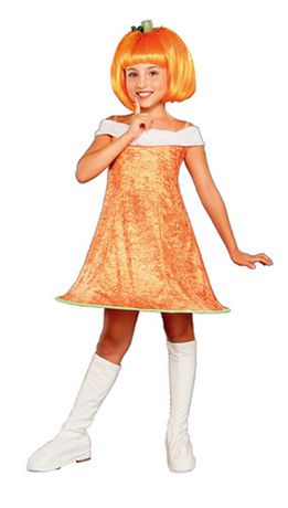 Pumpkin Spice Costume 3元清仓，中号适合1.27-1.37米女生