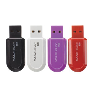 DANE ELEC 8GB PLUG-AND-PLAY USB 2.0 FLASH DRIVE U盘