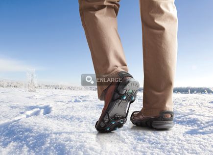 SHARPER IMAGE Ice Traction Slip Ons冬季防滑鞋套6元清仓并包邮