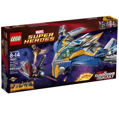 LEGO Super Heroes - The Milano Spaceship Rescue (76021)超级英雄系列米拉诺太空船救援，半价清仓