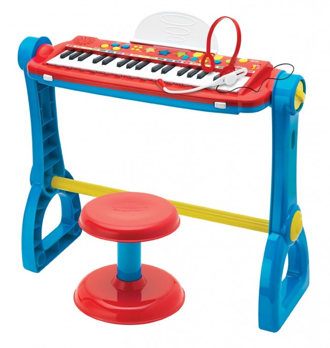 Fisher-Price Play-slong Keyboard and Drum set弹琴击鼓二合一