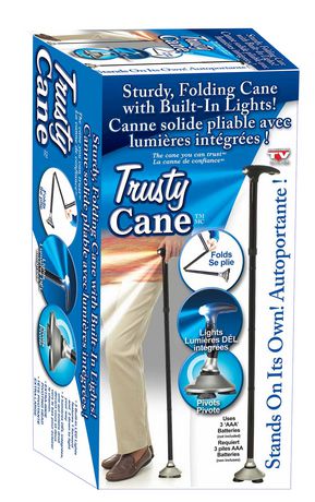Trusty Cane 带照明可折叠拐杖