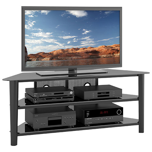 CorLiving TV Stand for TV's Up To 68" (TAL-604-T) 电视柜69.99元特卖