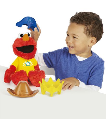 Playskool Sesame Street Let’s Imagine Elmo Toy 芝麻街Elmo互动玩偶8元清仓