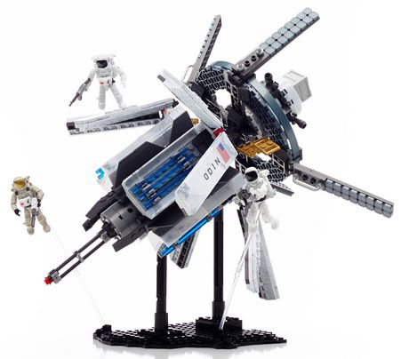 MEGA Bloks Call of Duty ODIN Space Station Strike (6863)使命召唤系列太空空间站积木模型（695pcs）