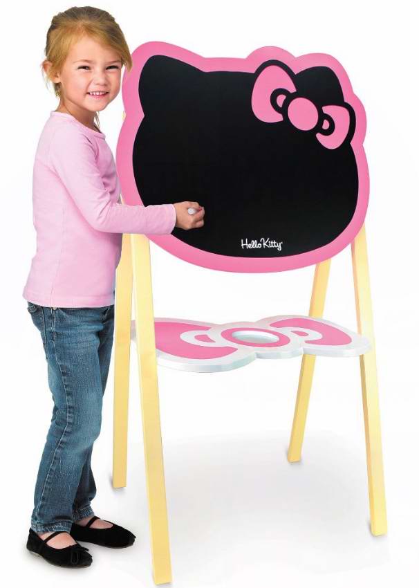 HELLO KITTY Art Easel 儿童画板19.99元特卖，满24元再降10元！