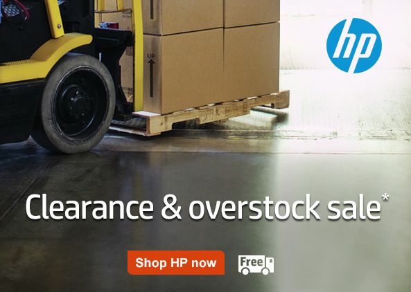 HP Clearance and overstock sale 笔记本、台式机、打印机、鼠标等清仓特卖，额外9.5折或满75元优惠15元