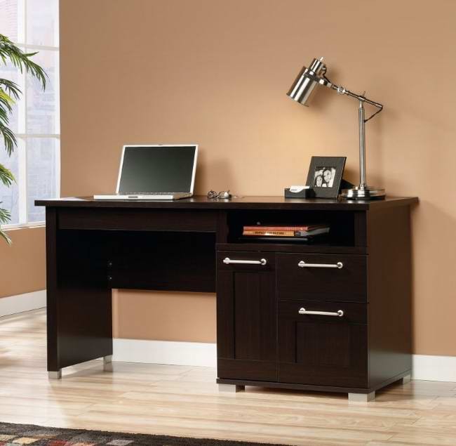 快抢！Sauder大量家具清仓，点此查看更多！Sauder Town Collection Desk 书桌109.99元！