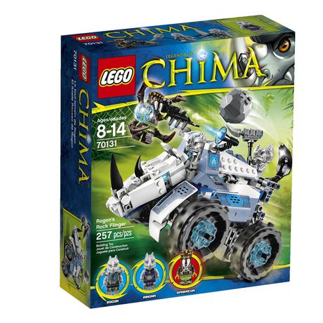 LEGO Chima - Rogon’s Rock Flinger (70131) 气功传奇 大力犀的悍犀抛石机 半价清仓！
