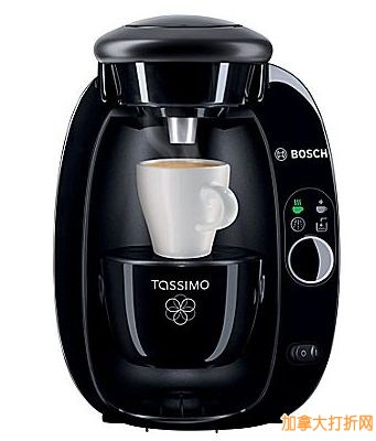  Bosch Tassimo T20 单杯咖啡机特卖48.88元，原价169.99元，包邮