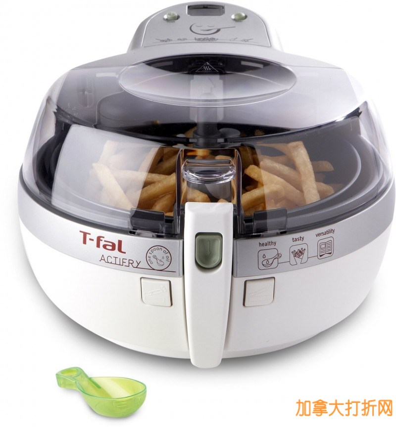 T-FAL ActiFry机器人空气炸锅特卖159.97元，原价299.99元，包邮