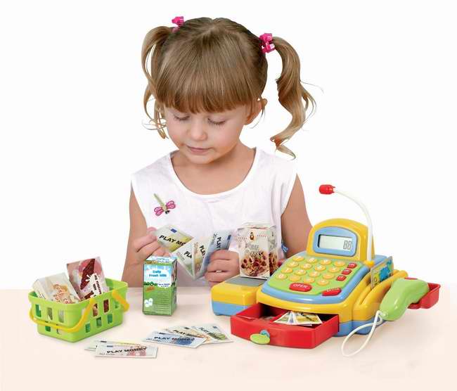PLAYGO Electronic Cash Register Toy 小小收银员套装玩具23.99元特卖，满24元立减10元！