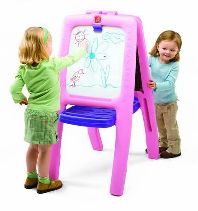 Step 2 Easel for Two 双面儿童画板25.99元特卖！