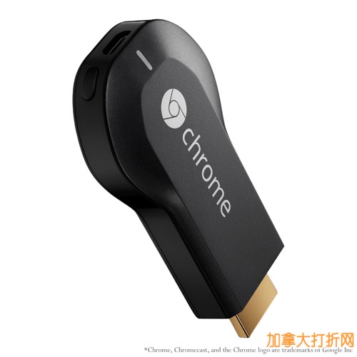 Google Chromecast (1st generation) HDMI Streaming Media Player 流媒体播放器23.99元清仓并包邮！