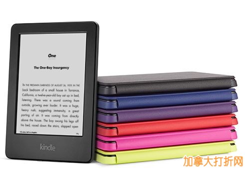 最强6寸电子书！Kindle 6寸 Glare-Free 电子书阅读器64.99元特卖
