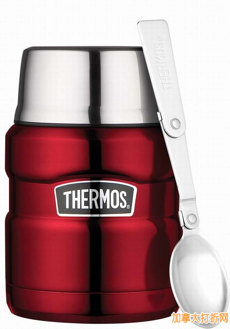  THERMOS 膳魔师经典帝王不锈钢系列保温焖烧午餐罐 450ml及710ml特卖