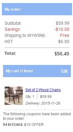 Set of 2 Wood Chairs 可折叠木椅2只装清仓销售，只需49.99元并包邮！