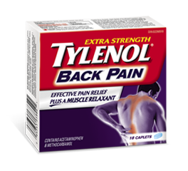 免费申请Tylenol Back Pain泰诺背痛片试用装