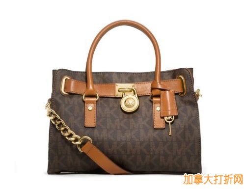 Michael Kors Hamilton中号锁头包5折特卖137.5元，原价275元，额外最高立减200元！