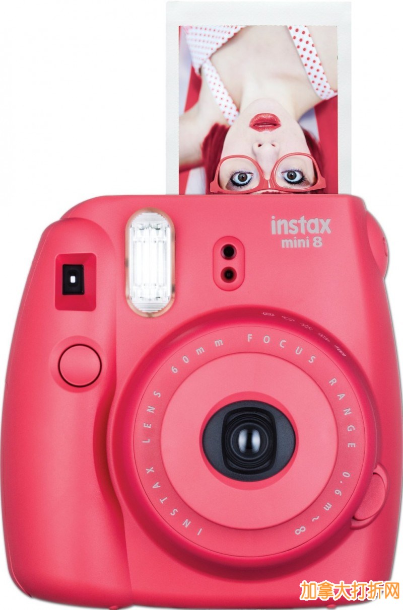  Fujifilm 富士 Instax Mini 8 小巧可爱拍立得热卖69.99元，原价89.99元，包邮