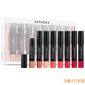 SEPHORA COLLECTION Kissing Stories 8支唇线笔19.2元特卖，原价35元
