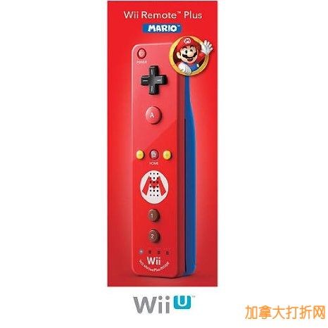 Nintendo 任天堂的Wii遥控器（四种颜色可选）特价32.99元，原价47.99元，包邮